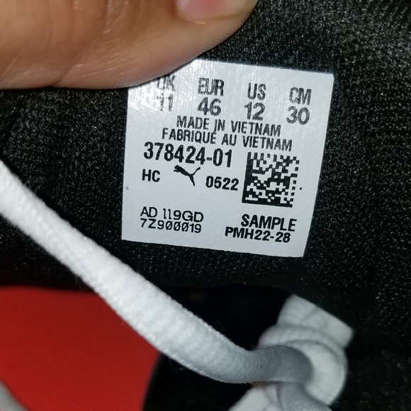 NWOT PUMA TRC Blace Court "Lava" Size US 12 - Picture 6 of 8